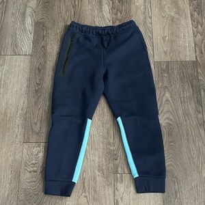 Nike Kids Dark Blue and Aqua Joggers